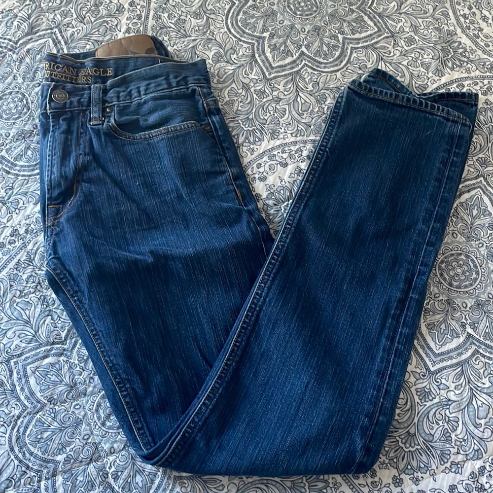 Men’s American Eagle Dark Wash Slim Jeans 30/34